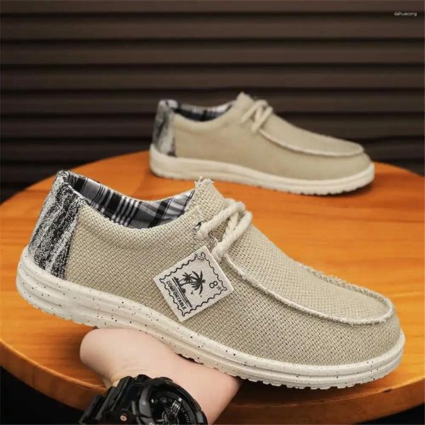 Chaussures décontractées à talons plats 42 beige man designer original sneakers masculins sport zapatiilas s krasofka de China funky