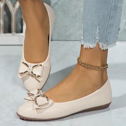 Chaussures décontractées appartements femmes Loafer Crystal peu profondément confortable sandales sport été 2024 robe Walking Designer Marque Chaussure Femme