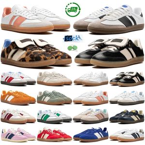 Casual schoenen voor heren Dames Designer platte sneaker Lage top Luipaardhaar Bruin Wit Zwart Groen Oranje Koningsblauw Kristal Beige Roze Herensneakers Sportschoenen 36-45