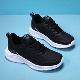 Zapatos informales para hombres Mujeres para Black Black Gray Gai transpirable cómodo Trainer deportivo Color-26 Tamaño 35-41