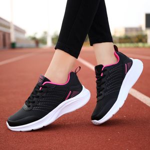Casual schoenen voor mannen dames voor zwart blauw grijs gai ademen comfortabele sporttrainer sneaker kleur-144 maat 35-41