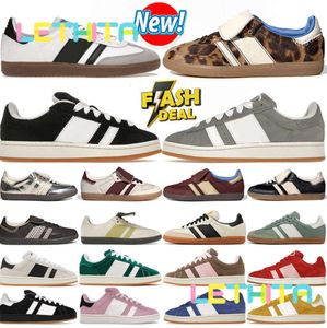 Casual schoenen voor mannen Women Vegan Adv 00s Spezial OG Shoe Wales Bonner Leopard Pony Handball Gum Collegiate Team Black Mens Dames Trainers Sneakers Gserghs