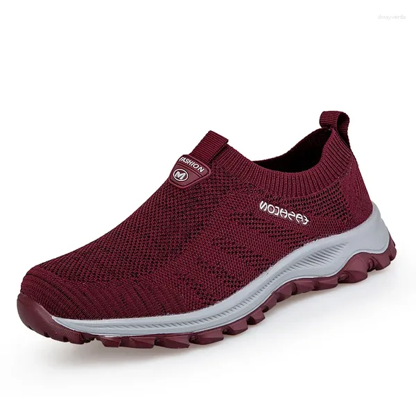 Chaussures décontractées pour femmes baskets Walking Men Outdoor Sports Comfort Été élégant