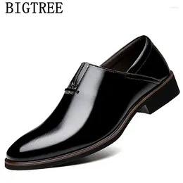 Casual schoenen formele mannen elegante mode bruiloft luxe Italiaans merk officiële klassieke coiffeur chaussure homme bona