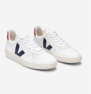 Chaussures décontractées série française petites chaussures blanches chaussures de sport en cuir pour femmes et hommes amoureux