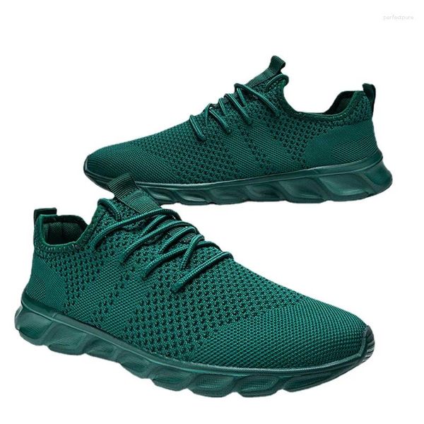 Zapatos casuales Fujeak Classic Comfort Sneakers for Men Plus Tamaño de talla de talla moderna Running Onrtaling Ultralight Mesh Mesh Men's