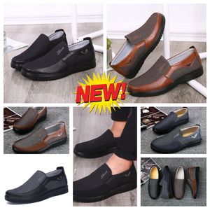 Casual schoenen GAI Heren Zwart Bruin Schoen Punt Teen feestbanketten Pak Heren ontwerpers Minimalisten Ademend Schoenen maat EUR 38-50