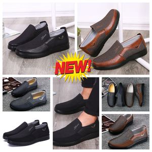 Casual schoenen Gai Men Black Brown Shoes Point Toe Party Banquet Business Suit Men Designers Minimalistisch Ademend schoenmaat EUR 38-50