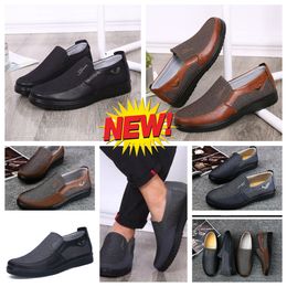 Casual schoenen Gai Men Black Brown Shoes Points Toe Party Banquets Business Suits Men Designers Minimalistisch ademende schoenmaat EUR 38-50