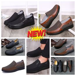 Chaussures décontractées Gai Men Blacks Brown Shoe Point Point Banquets Business Business Suit Men Designers minimalistes Breathables Chaussures Tailles 38-50 EUR 38-50