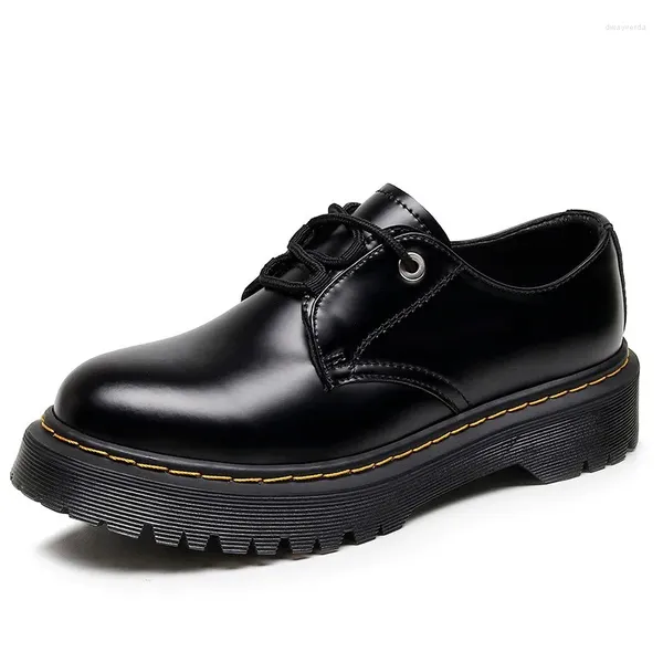 Chaussures décontractées Cuir authentique pour hommes Herren Schuhe Zapatos Informales de Hombre Sapato Masculino Mens Chaussures Homme