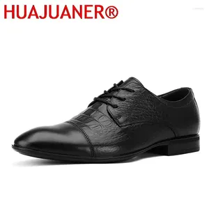 Zapatos informales de cuero genuino para hombre, vestido de noche Formal de negocios, patrón de cocodrilo, diseñador de lujo de talla grande 48 49 50