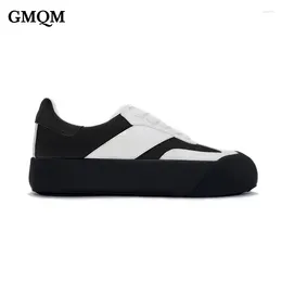 Chaussures décontractées GMQM Sneakers féminins 2024 Sport confortable Sport Vulcanisé Streetwear Flats Big Taille 44