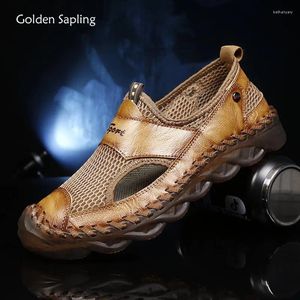 Zapatos casuales Golden Belgueso de verano Summer Hombres de aire transpirable Calzado Leisure Pells Men Moccasins Chaussura masculina
