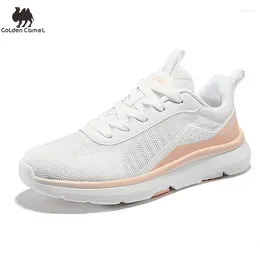 Casual schoenen Goldencamel dames sportvrouwen sneakers lopend buiten ademend ademende gaas gratis schip