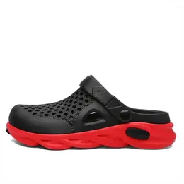Chaussures décontractées gris ouverts de l'arrière-sandale pour hommes taille 50 pantoufles de maison pour les baskets de plage sport skor acheter designers type ydx2