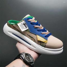 Casual schoenen grijs bruin oranje basketbal heren sneakers maat 48 witte zomerlaarzen sporttraining Teni Sapateneis Fit