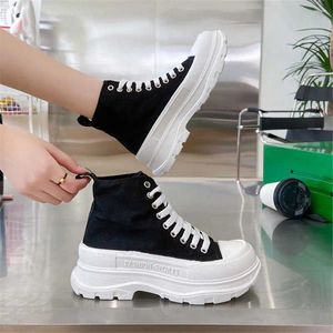 Zapatos informales de corte alto para hombre, zapatillas clásicas vulcanizadas con suela gruesa, Tenis para gimnasio, deportes divertidos, botas de nieve para niña, dientes de complejo