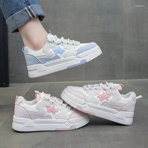 Kawaii – baskets de sport à plateforme pour femmes, chaussures décontractées, vulcanisées, Vintage, plates, Lolita, Tennis coréen, printemps-automne, 2024