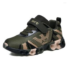 Casual schoenen kgfhe jongens sport camouflage outdoor sneakers rennen kinderen ademende kinderen peuter