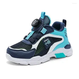 Casual schoenen Kindersneakers Sport Jongen Hardlopen Basketbal Mesh Ademend Licht Chaussure Enfant