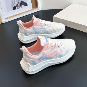 Zapatos informales coreanos cómodos deportivos para mujer, malla transpirable, activismo estudiantil, correr de alta calidad, 2024