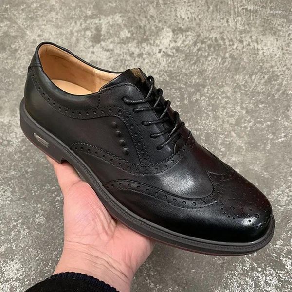 Zapatos Casuales Zapato De Cuero Para Hombres Banda Elástica Para Caminar Para Hombre Cómodas Zapatillas De Deporte Resistentes Para Adultos