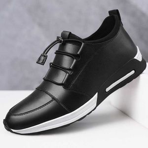Chaussures décontractées en cuir Chaussures Loafers pour hommes Vente de chaussures décontractées Sneakers noirs Designer Chaussure Homme Sapato Masculino Tenis Hombre