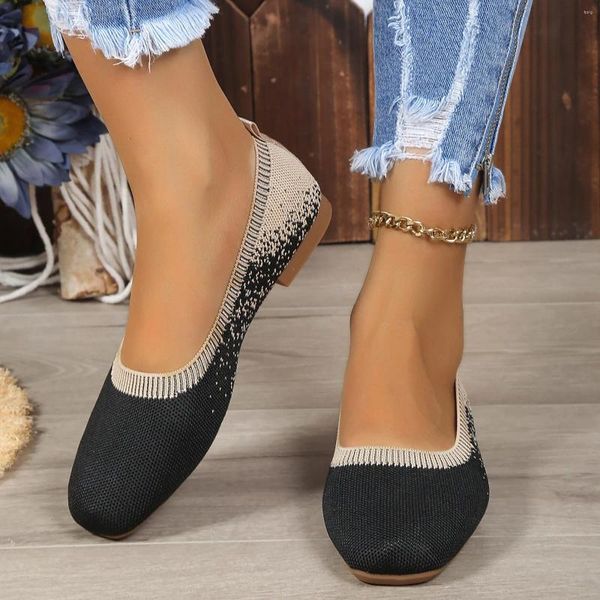 Chaussures décontractées loisirs été chaussures simples aller randonnée ramasser enfants respirant mode dames filles talons épais pour les femmes bout fermé