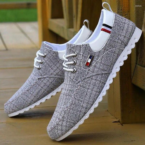 Chaussures décontractées Fashion Walking Men Spring Sweat-Absorbant Breashing Driving Toivas Footwear