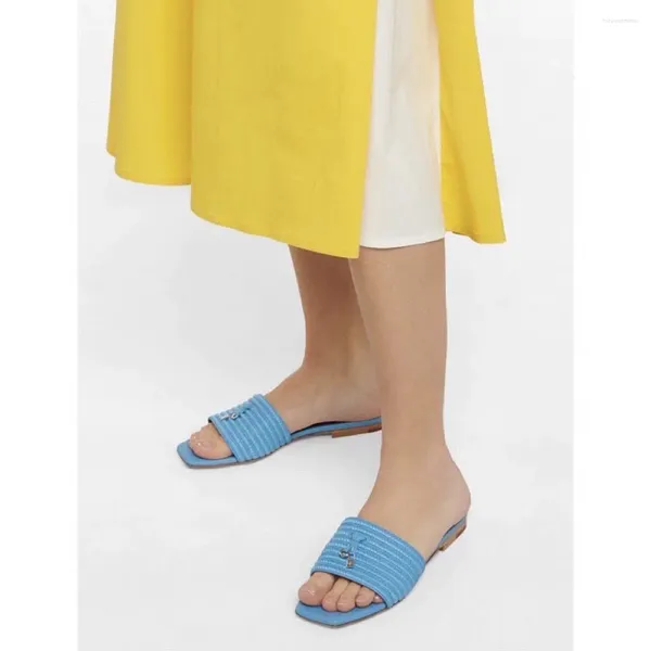 Zapatos casuales Loro-Versión alta Springhtly Charms Sandalias para mujer Diseñador