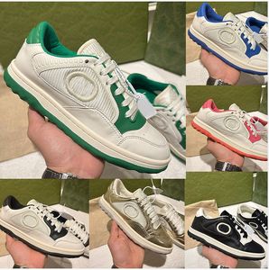Casual schoenen Mac80 sneakers maken oude vuile witte sneaker geborduurd lage platte schoen retro ronde dames heren trainers met doos