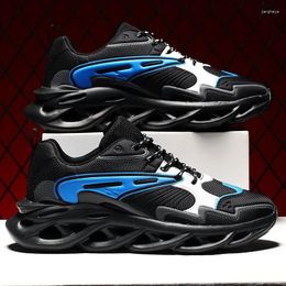 Chaussures décontractées Man Sneakers masculins Running Breathable Fitness Athletic Sport Jogging Jogging Walking Shoe Zapatillas de Deporte