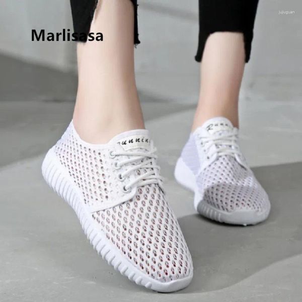 Zapatos casuales Marlisasa Chaussures Plates Femmes Fashion White White Antisco transpirable Adolescente Pink Black F5231