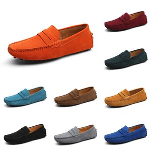 Casual schoenen heren Zwart Bruin Rood Oranje Donkergroen Blauw Grijs heren trainers buitensporten sneakers color84
