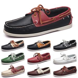 Chaussures de sport Hommes Noir Cheaps Loisirs Silvers Taupe Dlives Marron Gris Rouge Vert Marche Low Soft Multi Cuir Mens Sneaker Entraîneur d'extérieur GAI