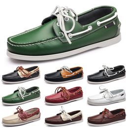 Chaussures de sport Hommes Noirs Loisirs Pas Cher Silvers Taupe Dlives Marron Gris Rouge Vert Marche Low Softs Multi Cuir Mens Sneaker Entraîneur d'extérieur