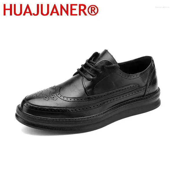 Chaussures décontractées hommes robe blanche en cuir marque de commerce homme de mariage oxfords pour les hommes de marche confortables masculins