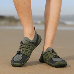 Casual schoenen mannen elastische sport buiten fietsen wandelen strand zwemmen waden streaming heren camouflage sneaker veter omhoog schoeisel