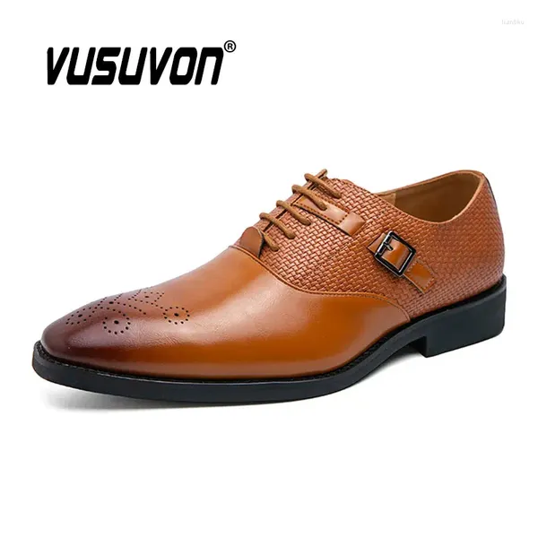 Zapatos casuales hombres oxford brogue moda cuero de vaca transpirable 38-48 tamaño chicos negros suaves al aire libre mulas de invierno