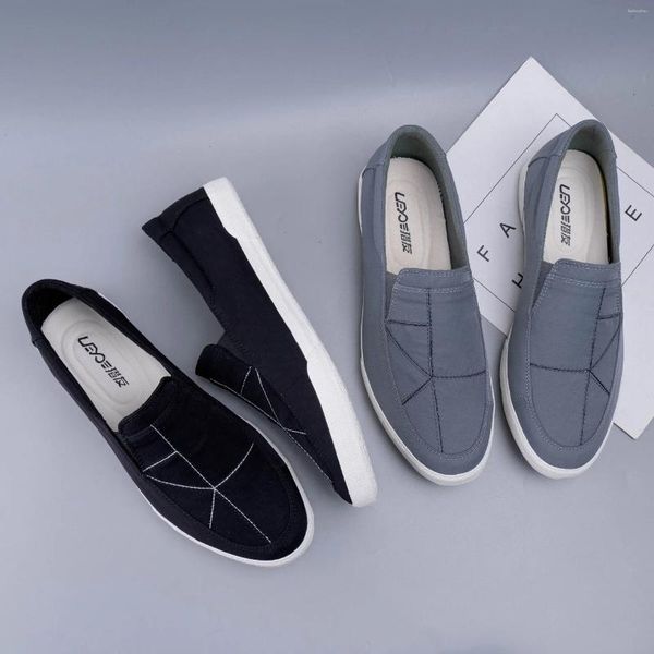 Zapatos informales para hombre, zapatillas de deporte de calidad, suela suave, mocasines básicos para niño de calle, mocasines de estilo Simple que combinan con todo