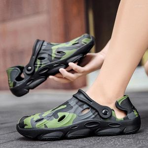 Casual Schoenen Heren Modieuze Vissen Sandalen 2024 Strand EVA Zomer Tuin Klompen Waden Mannen Outdoor Antislip Sport Slippers