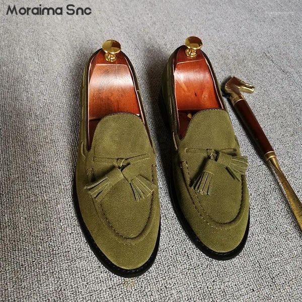Zapatos casuales de flujo hecho a mano para hombres mocasines bajo ayuda un paso fuera de la tendencia de cuero perezoso moda profesional