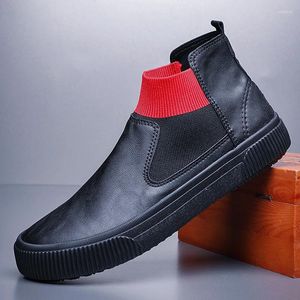 Casual schoenen heren lederen mode sneakers outdoor ademende wandelbedrijf loafers 2024 zapatos de hombre