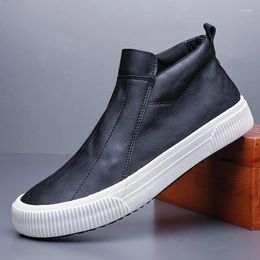 Chaussures décontractées en cuir masculin Rétro Zapatos Hombre Cuero Designer italien 2024 mode BD21322