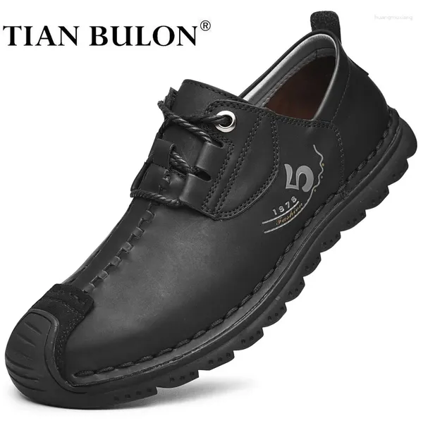 Zapatos informales de diseñador de lujo para hombre, zapatillas de deporte hechas a mano para hombre, ocio, con cordones, italiano, de talla grande 38-48