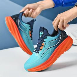 Chaussures décontractées pour hommes baskets flexibles coussin durable en cours de gamme de mode élégante