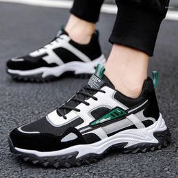 Casual Shoes Men Sneakers Spring Breathable Comfortable Vulcanized Male Lace-up Flat Running Trend Zapatos Para Hombres