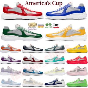 Chaussures décontractées hommes femmes Amériques Cup XL Designer en cuir baskets de haute qualité en cuir de haute qualité