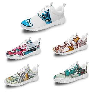 Casual schoenen heren dames casual schoen zwart wit populair ademend Zilver Chocolade dlive lopen laag zacht Multi lederen heren sneakers trainers f1123